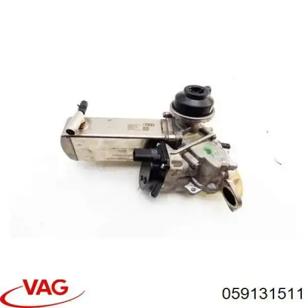 Enfriador de recirculación de gases de escape EGR 059131511 VAG