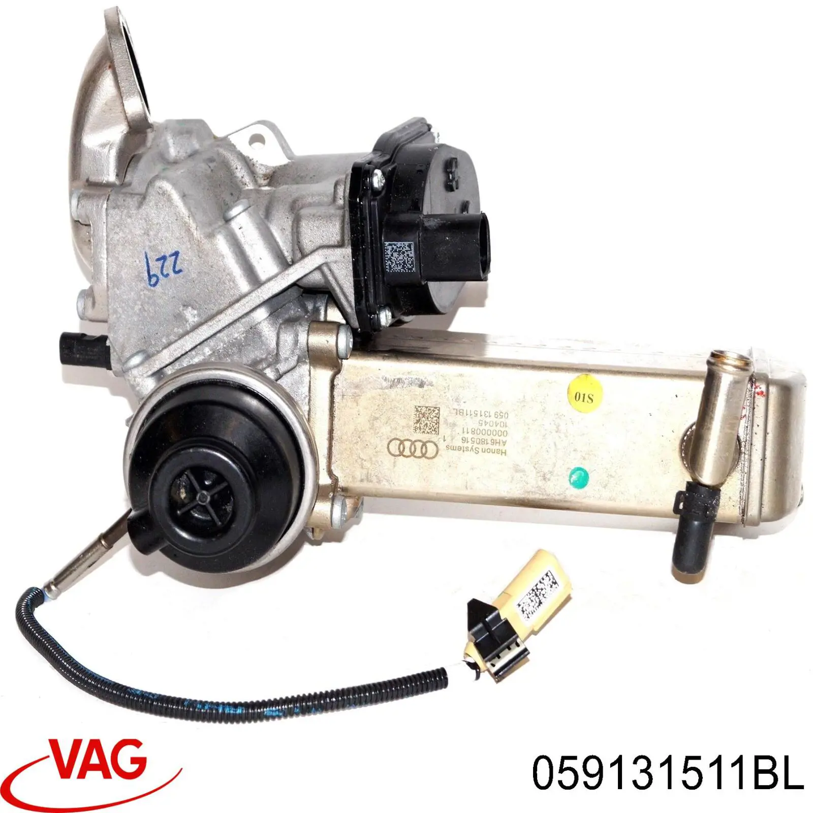 Comprar 059131511DE VAG Enfriador de recirculación de gases de escape EGR