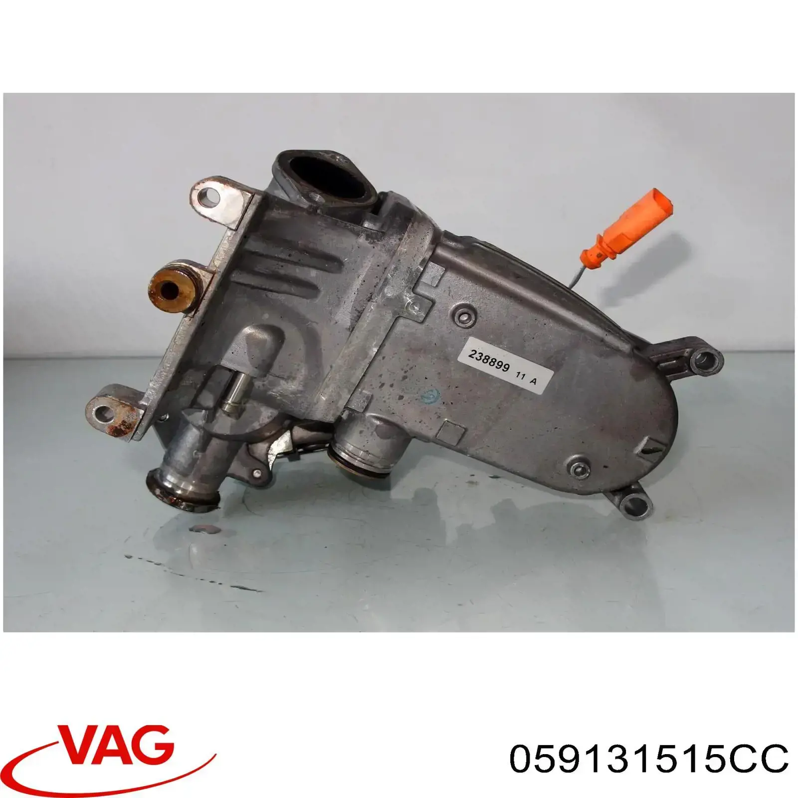 Enfriador de recirculación de gases de escape EGR VAG 059131515CC precio, desde 559,72 EUR