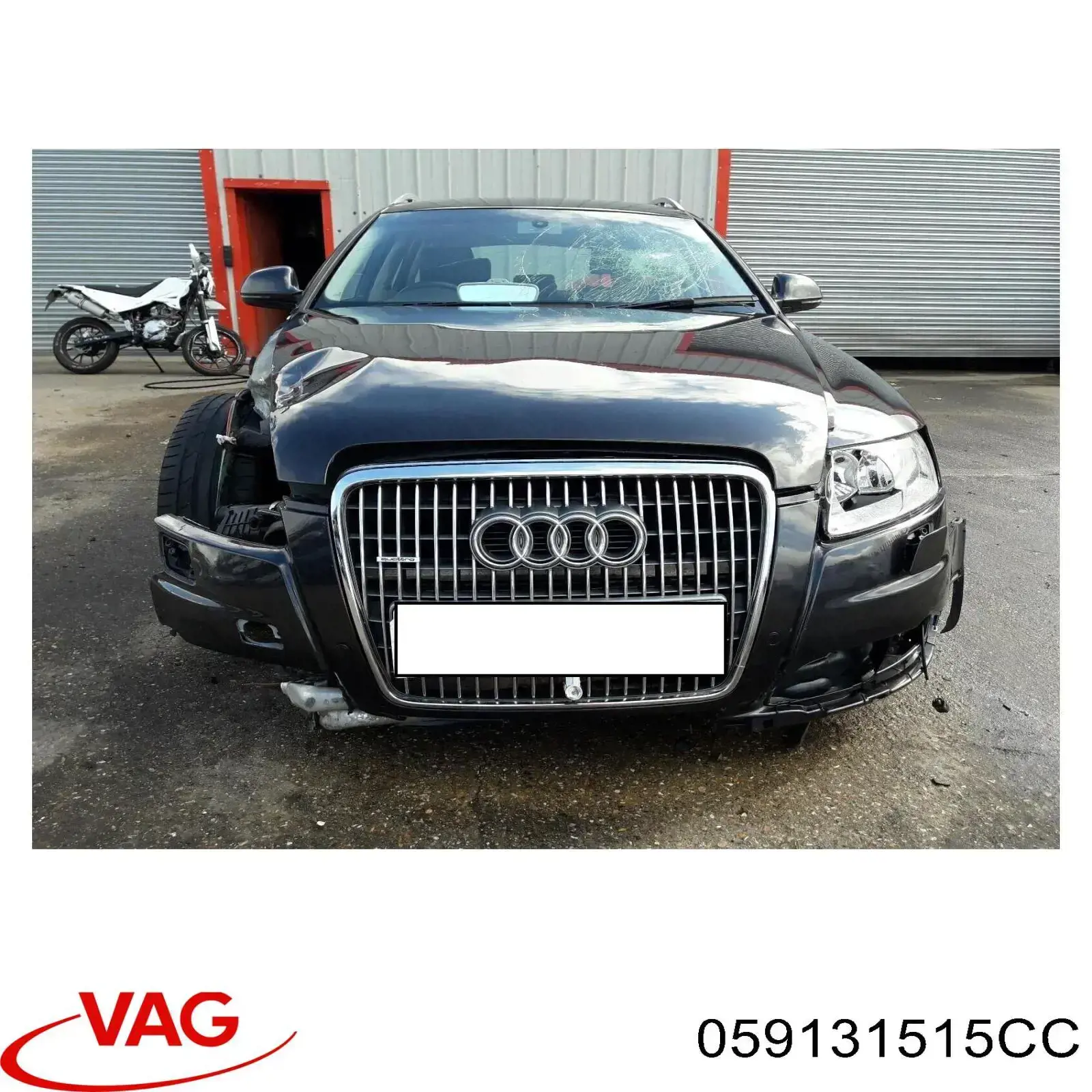 Enfriador de recirculación de gases de escape EGR 059131515CC VAG