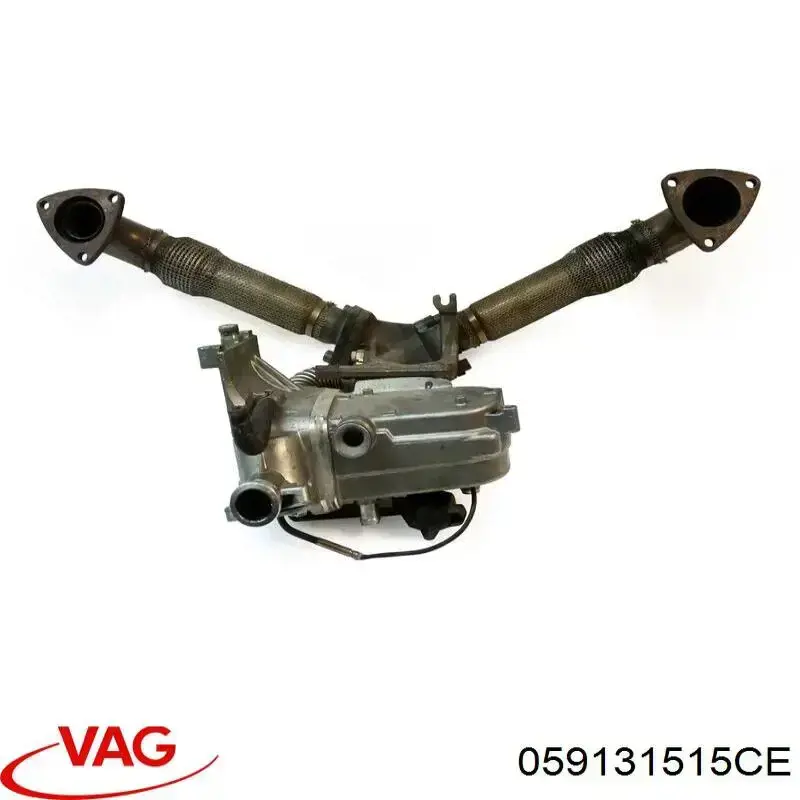 059131515FA VAG Enfriador de recirculación de gases de escape EGR