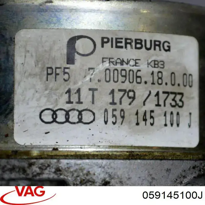 059145100J VAG Bomba de vacío de frenado