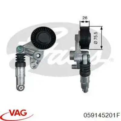 Tensor de la correa trapecial VAG 059145201F precio, desde 51,62 EUR
