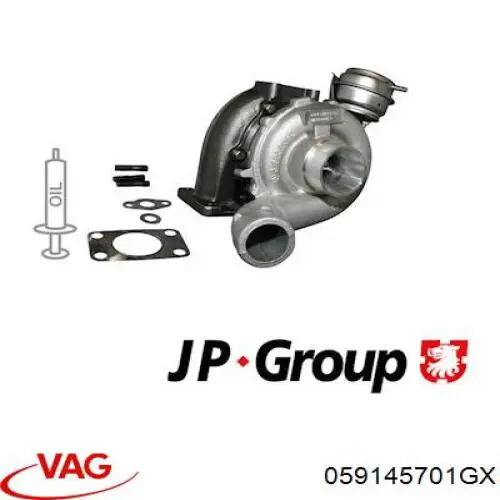 Turbocompresor VAG 059145701GX precio, desde 152,99 EUR