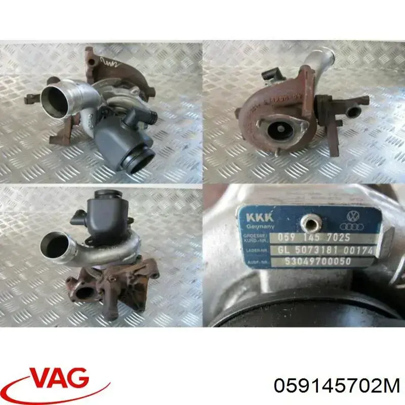 059145702M VAG Turbo para motor