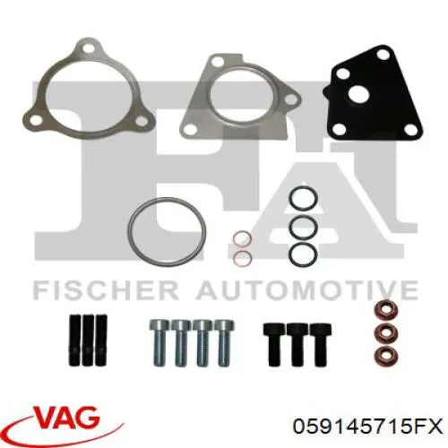 059145715FX VAG turbocompresor