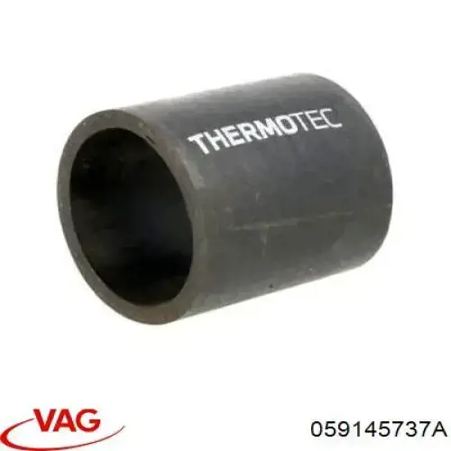 09741 Metalcaucho tubo flexible de aire de sobrealimentación superior derecho