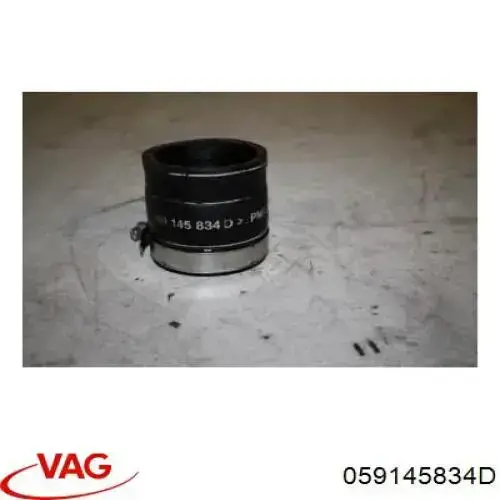 059145834D VAG tubo flexible de aire de sobrealimentación superior derecho