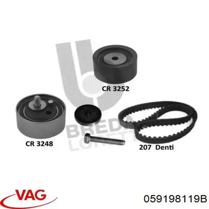 Comprar 059198119B VAG Kit de correa de distribución