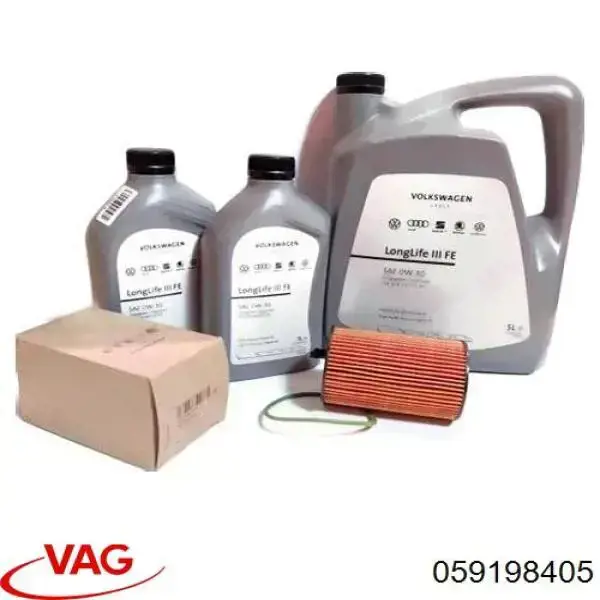 Filtro de aceite VAG 059198405 precio, desde 8,90 EUR