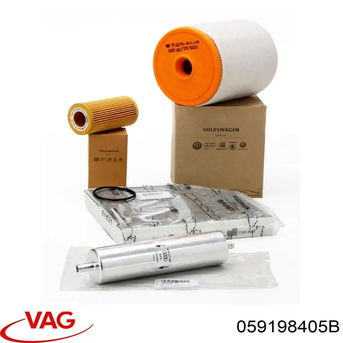 Comprar 059198405B VAG Filtros de aceite