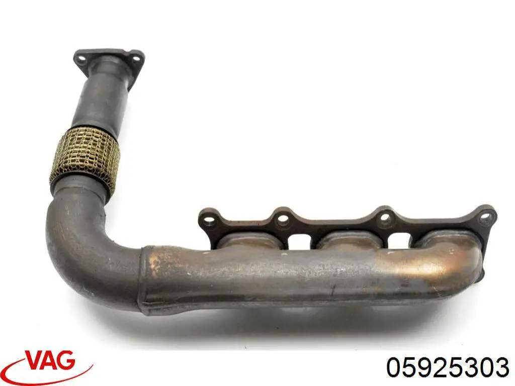 05925303 VAG Colector de escape izquierdo