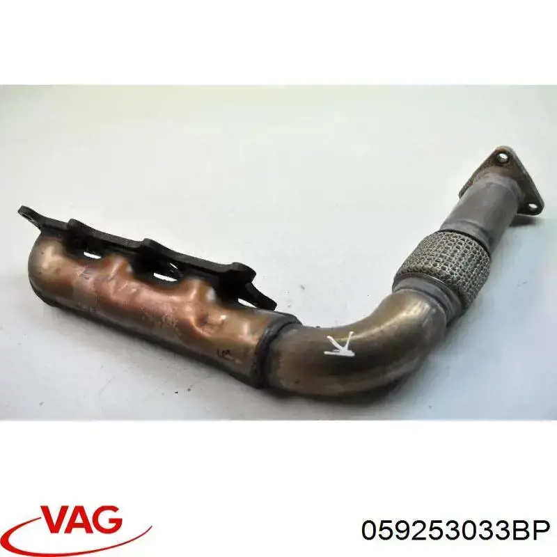 Colector de escape izquierdo 059253033BP VAG