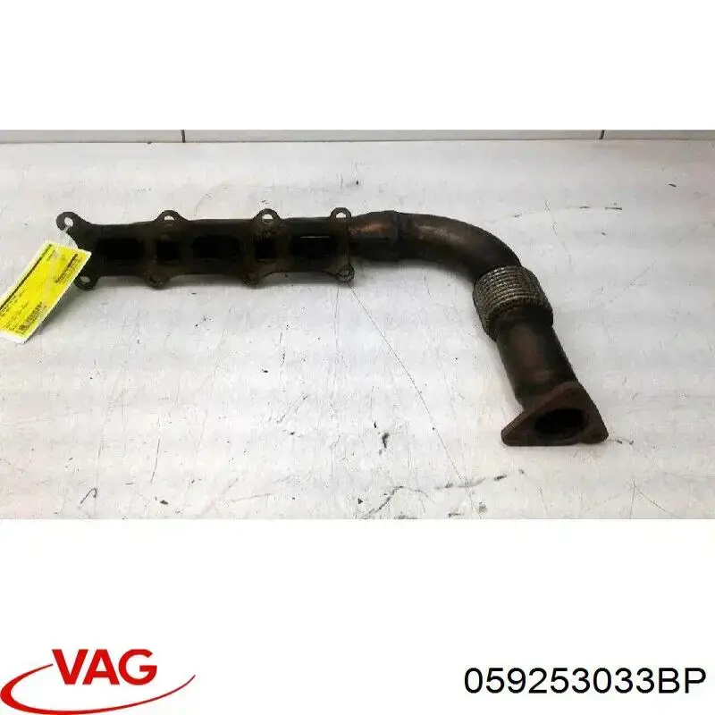 059253033BP VAG Colector de escape izquierdo