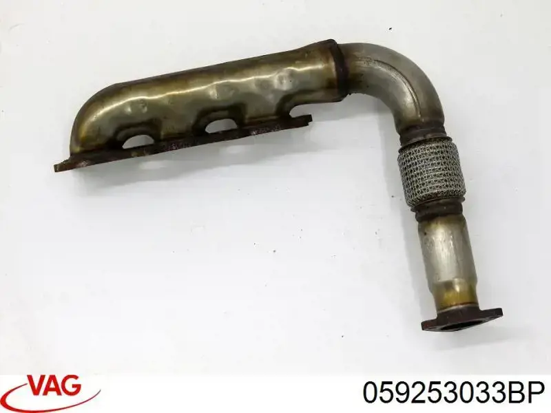059253033BP VAG Colector de escape izquierdo