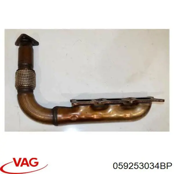 Colector de escape derecho VAG 059253034BP precio, desde 55,18 EUR