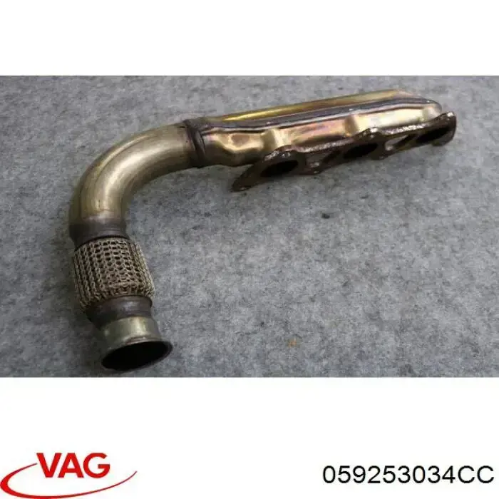 Colector de escape derecho VAG 059253034CC precio, desde 75,50 EUR