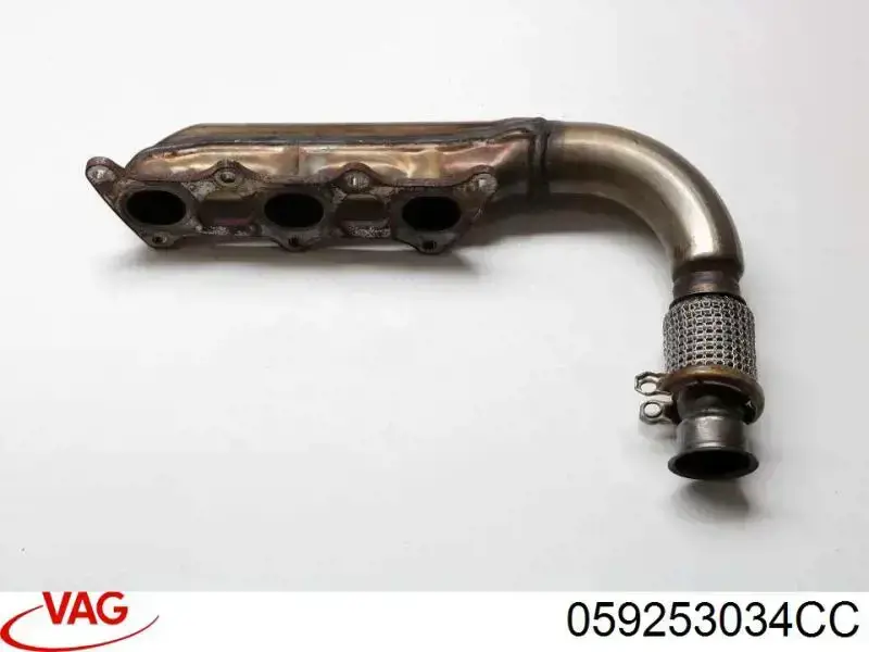 Colector de escape derecho 059253034CC VAG