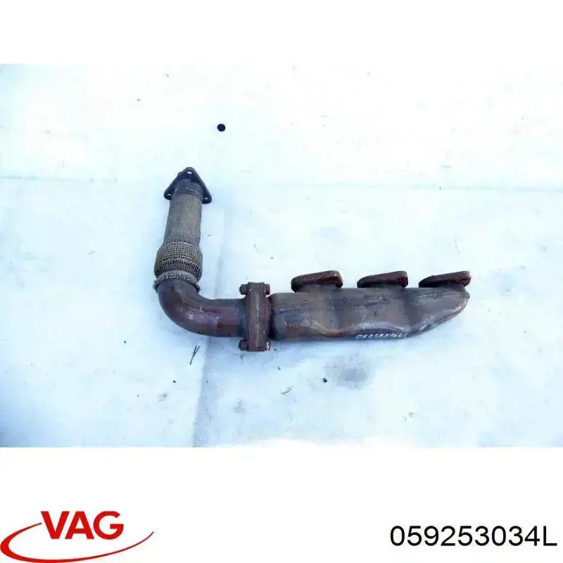 059253034L VAG Colector de escape derecho