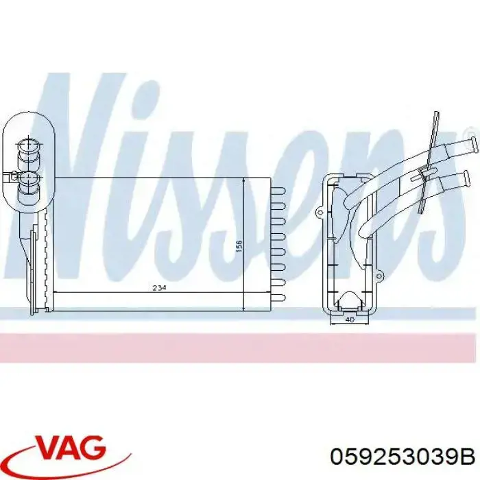 Comprar 059253039B VAG Junta colector escape