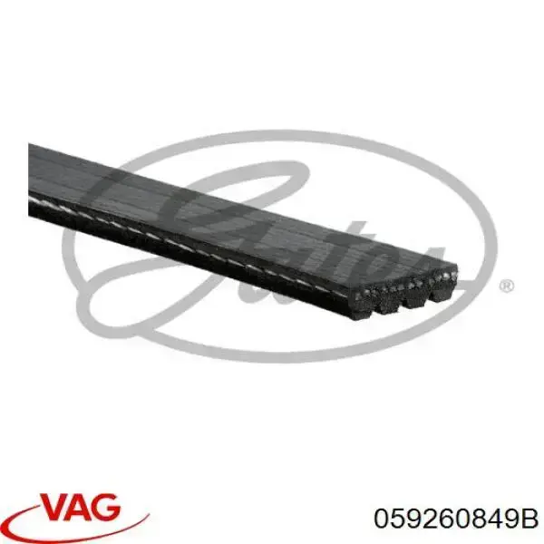 Correa de transmisión trapezoidal VAG 059260849B precio, desde 8,66 EUR