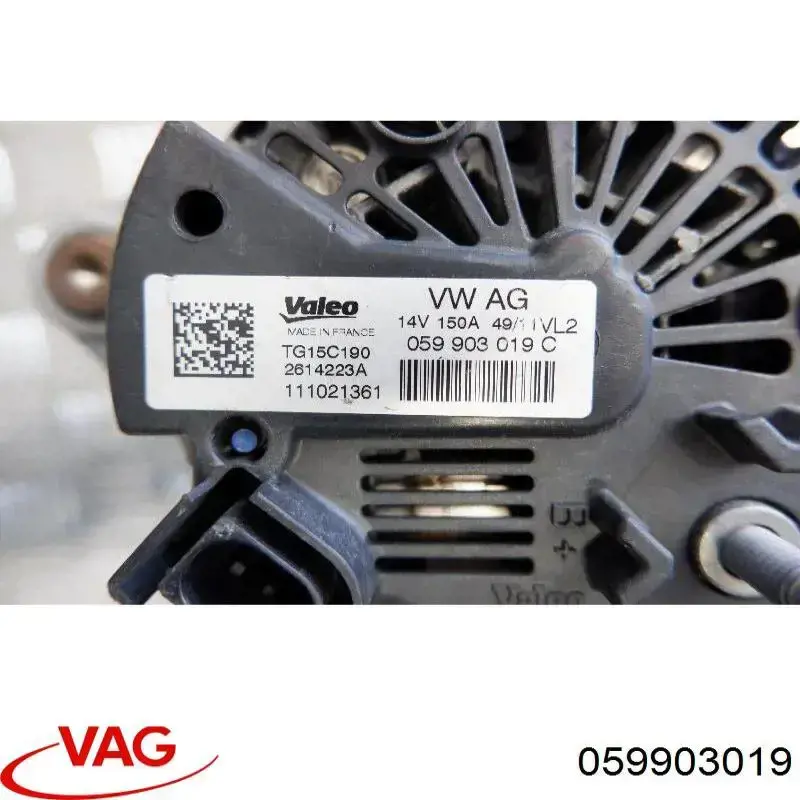 Alternador del motor VAG 059903019 precio, desde 496,15 EUR