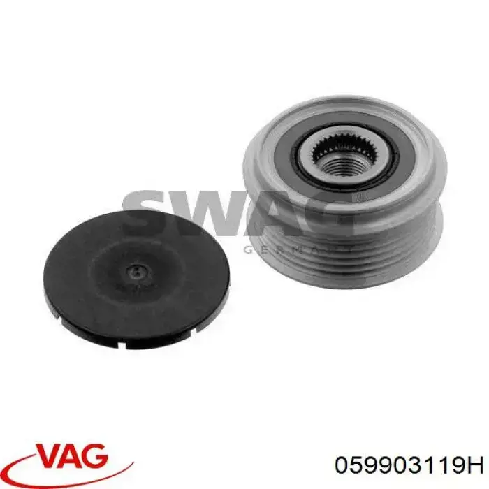 Polea alternador 059903119H VAG