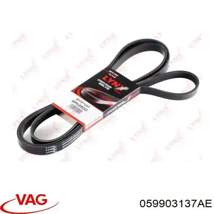 Correa de transmisión trapezoidal VAG 059903137AE precio, desde 20,02 EUR