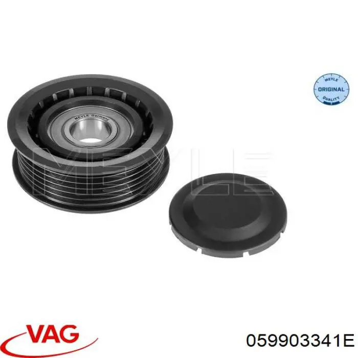 059903341E VAG Polea guía correa poli V