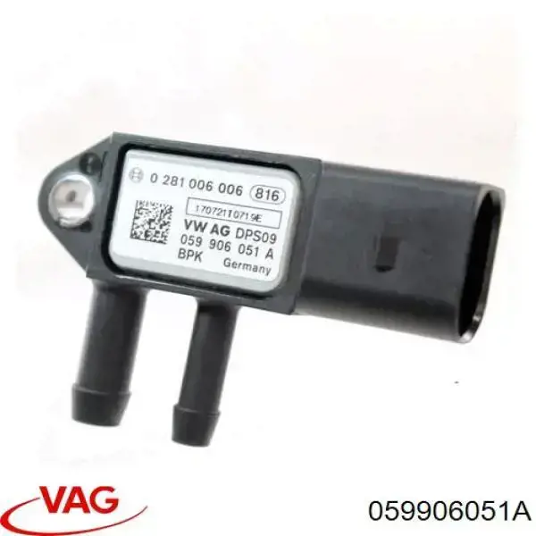 059906051A VAG sensor de presion gases de escape