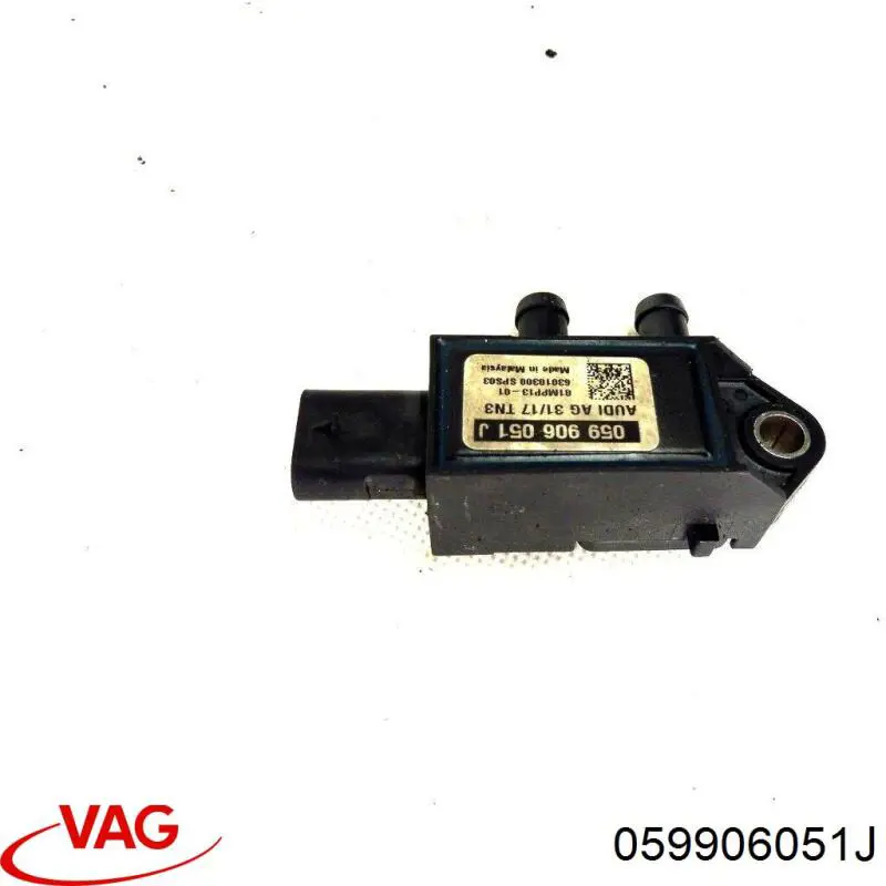 Sensor de presión de gases de escape VAG 059906051J precio, desde 35,32 EUR