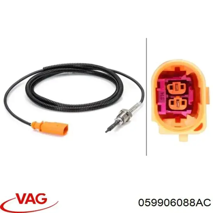 Sensor de temperatura de gases de escape después del filtro de partículas Febi 49295