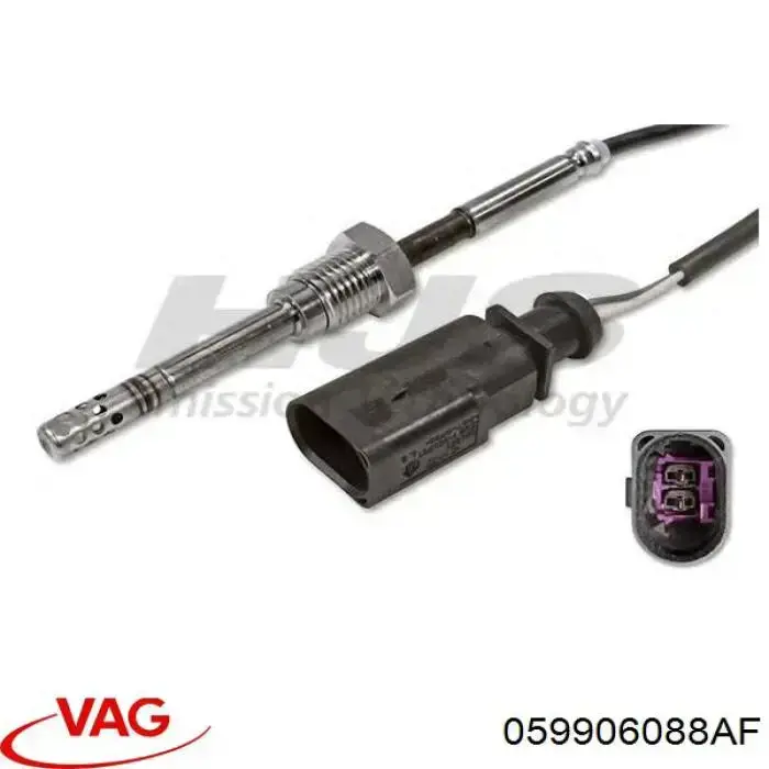 Comprar 059906088AF VAG Sensor de temperatura de gases de escape antes del filtro de partículas
