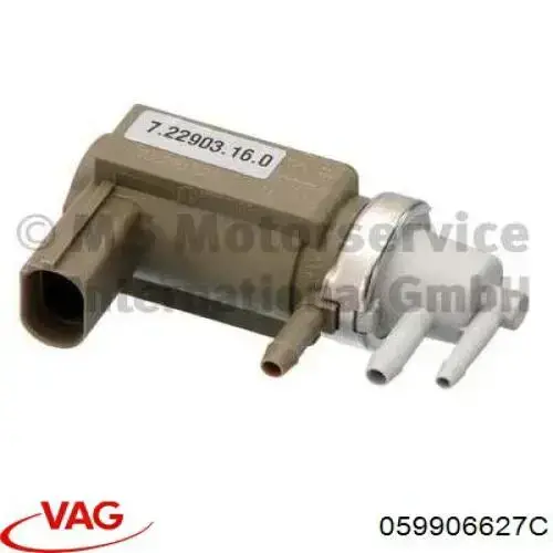 Comprar 059906627C VAG Válvula solenoide de control de presión de sobrealimentación