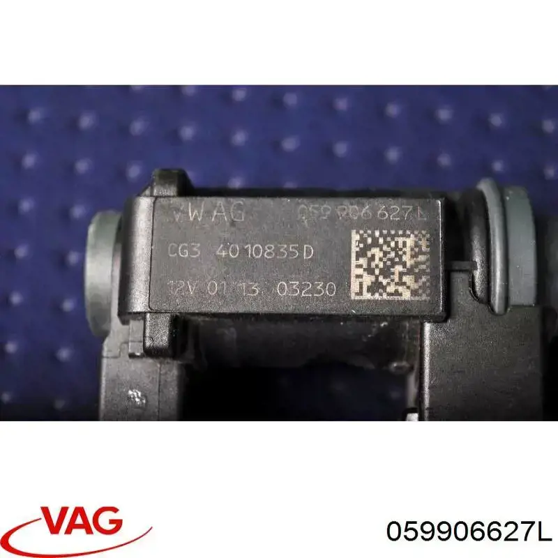 Comprar 059906627L VAG Válvula solenoide de control de presión de sobrealimentación