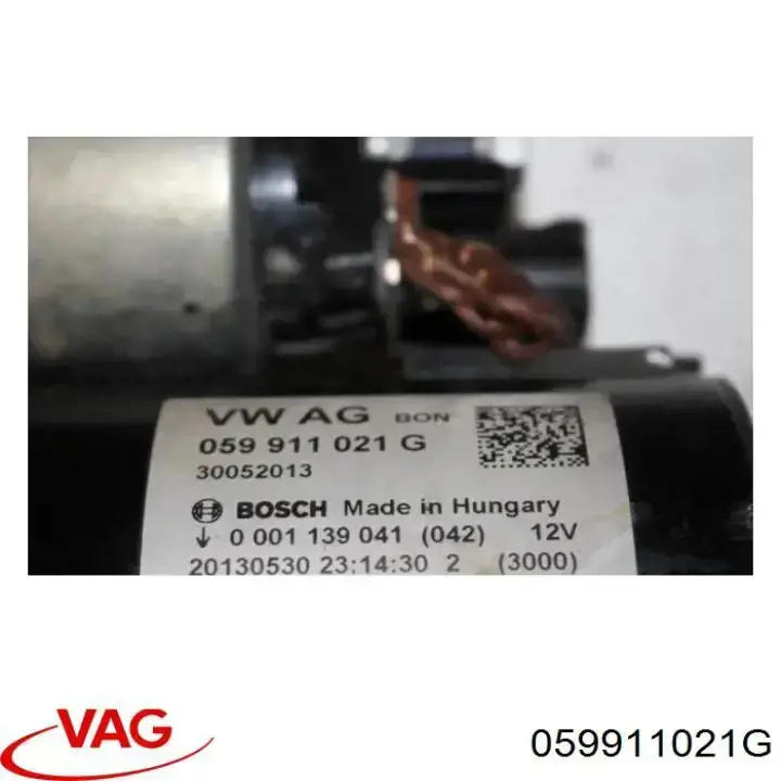 Arrancador VAG 059911021G
