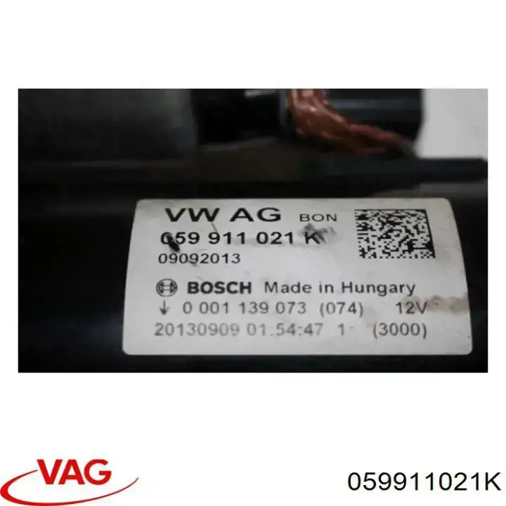 Arrancador VAG 059911021K