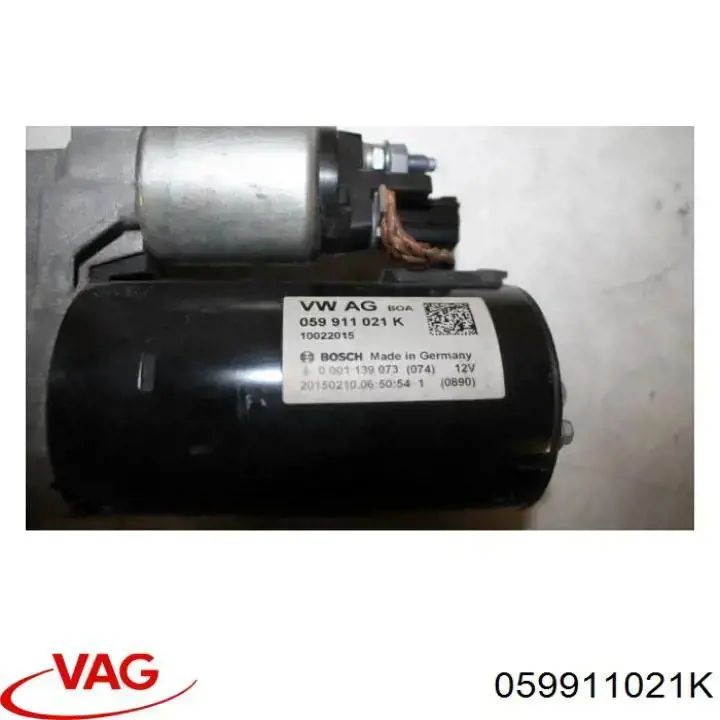 Burro de arranque  VAG 059911021K precio, desde 101,64 EUR