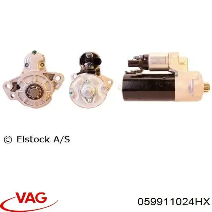 059911024HX VAG motor de arranque