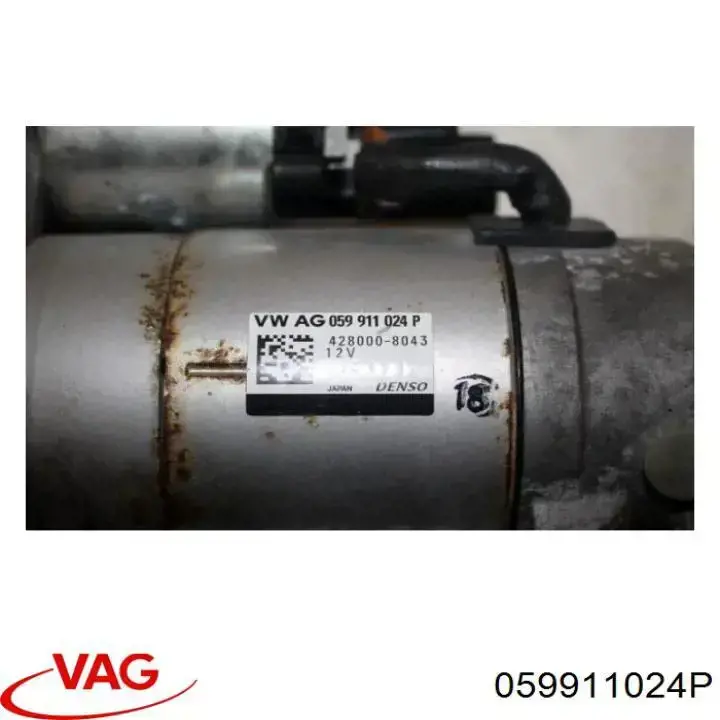 Motor de arranque 059911024P VAG