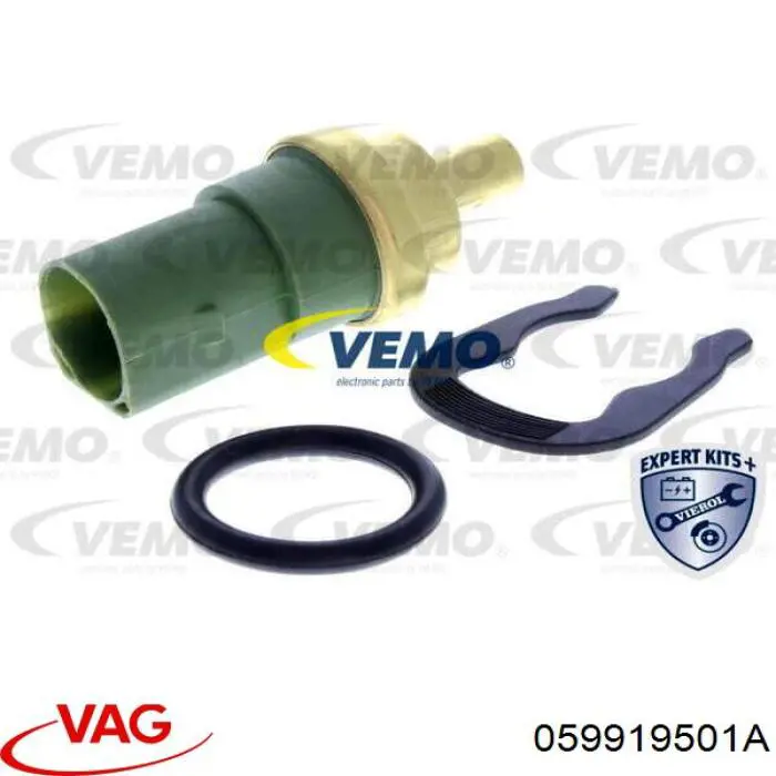Sensor de temperatura del refrigerante Audi A4 8EC