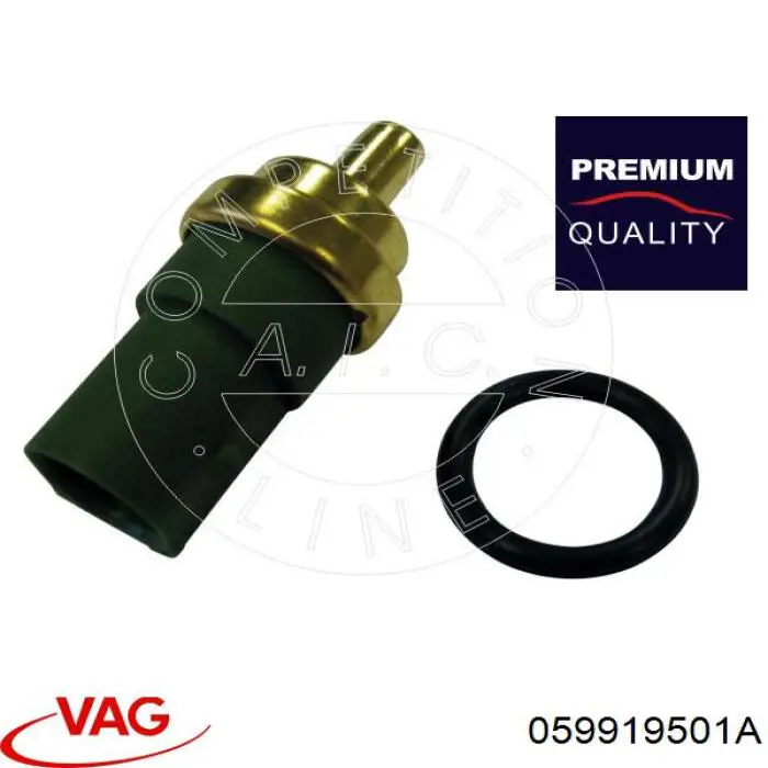 Sensor de temperatura del refrigerante Audi A4 8EC