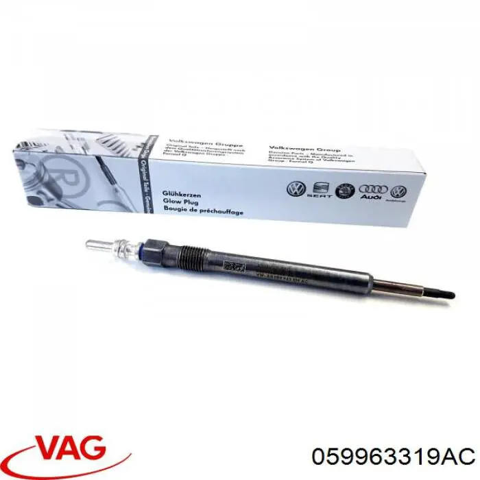 059963319AC VAG bujía de incandescencia