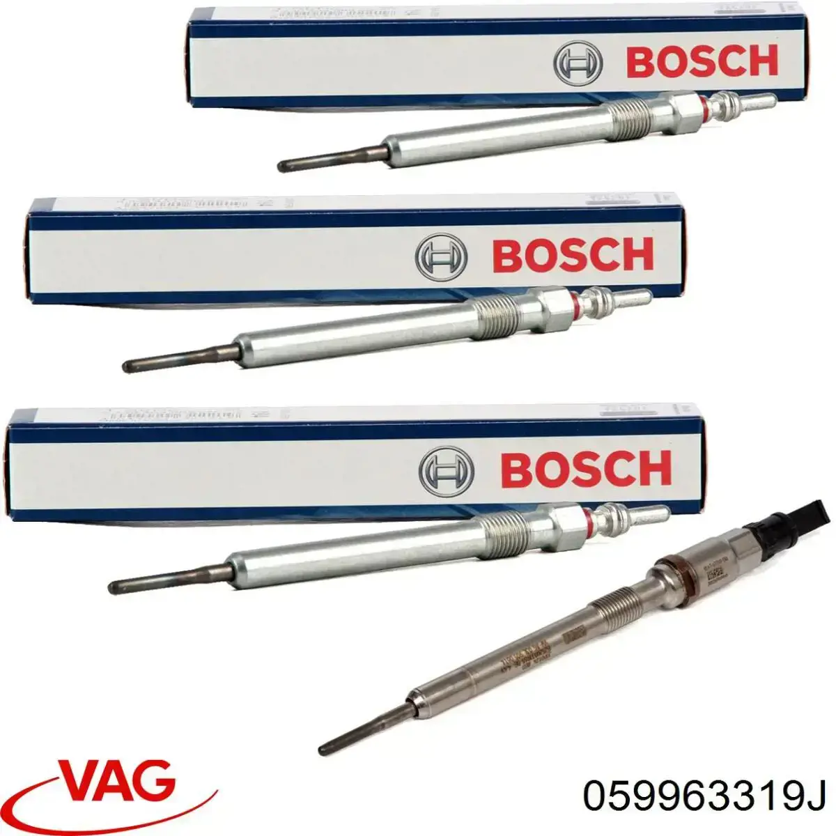 Bujías incandescentes VAG 059963319J precio, desde 10,75 EUR