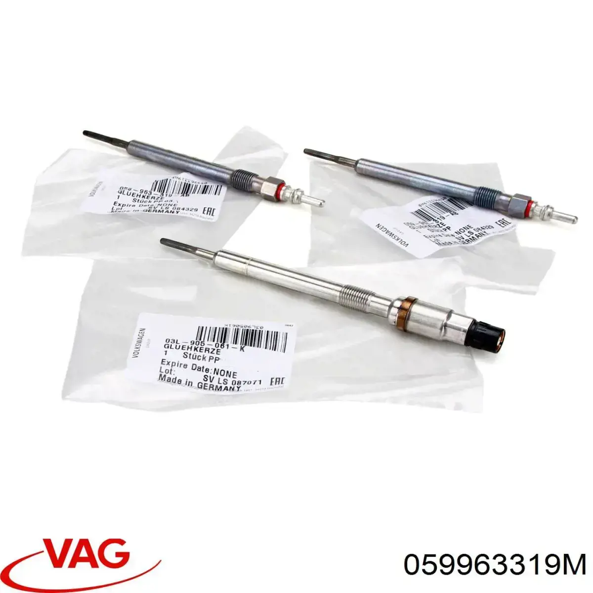 Bujía de incandescencia Seat Ibiza 4 6J5, 6P1