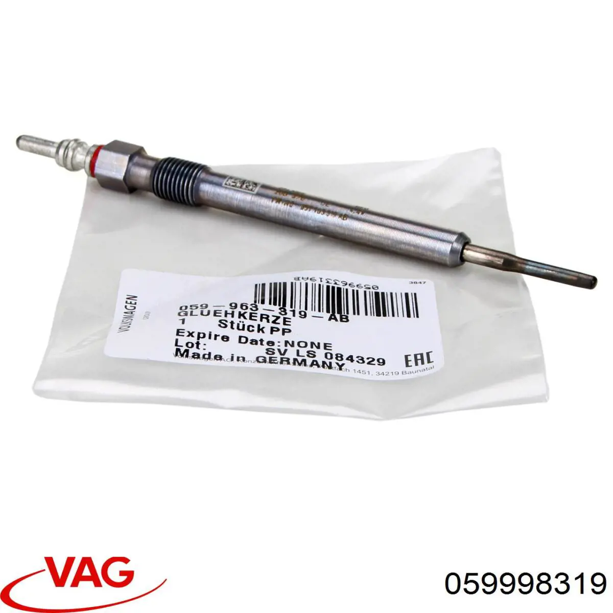 Bujías incandescentes VAG 059998319 precio, desde 181,52 EUR