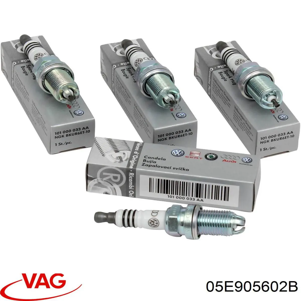 Bujía de encendido Volkswagen Golf 8 CD1, DA1