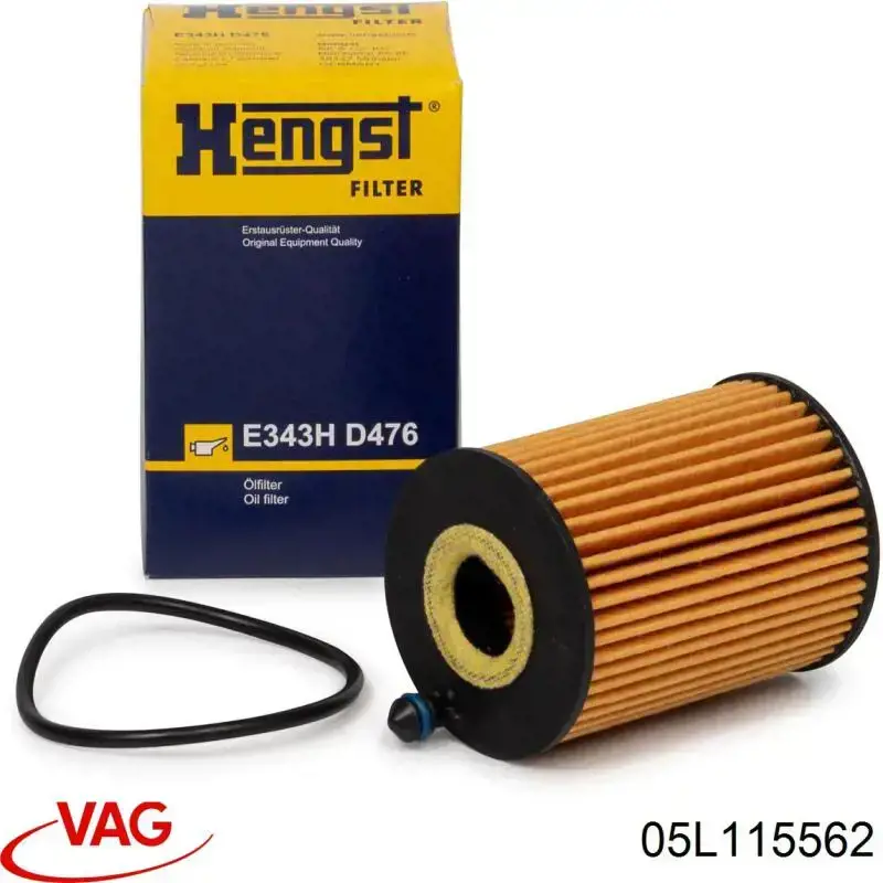 05L115562 VAG filtro de aceite