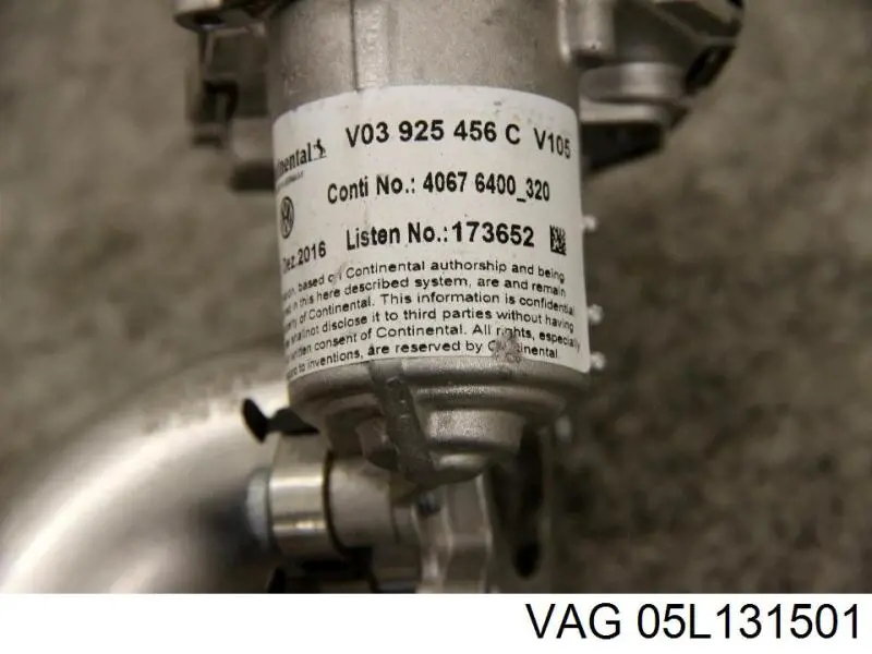 05L131501 VAG Válvula EGR