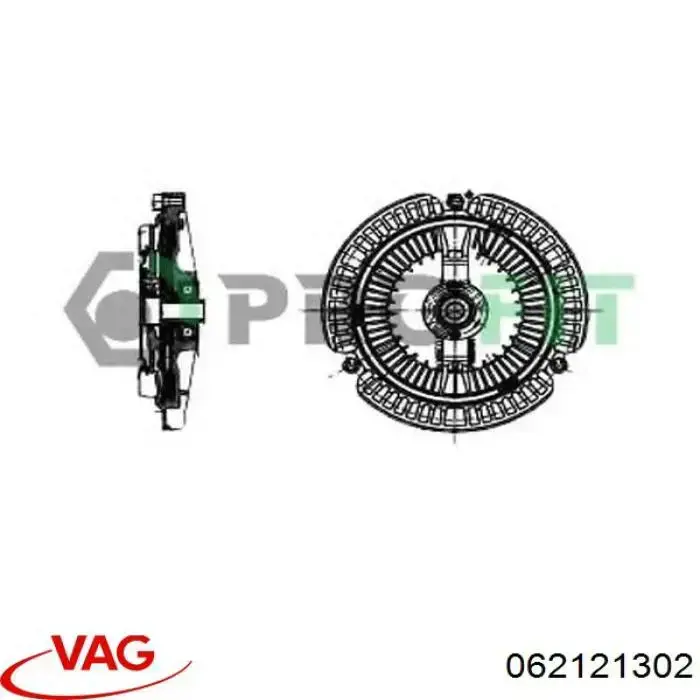 Comprar 062121302 VAG Embrague viscoso de ventilador